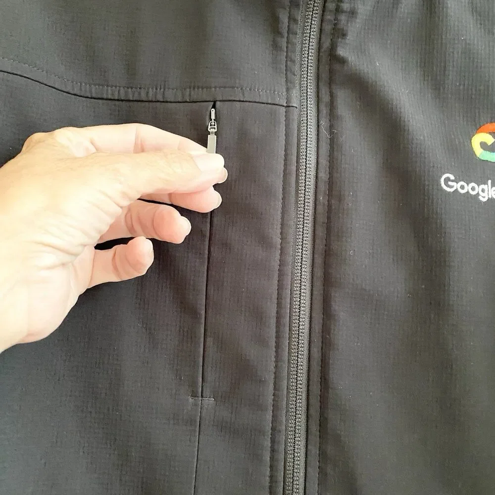 The North Face Canyon Flats Google Jacket Sz‎ S Black TechEng